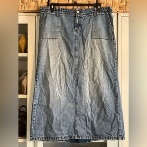 Maxi Jean Skirt